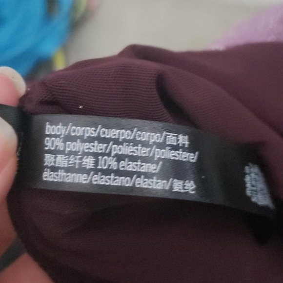 Victoria's Secret Sport Glitter Velvet Bodysuit - Picture 7 of 7